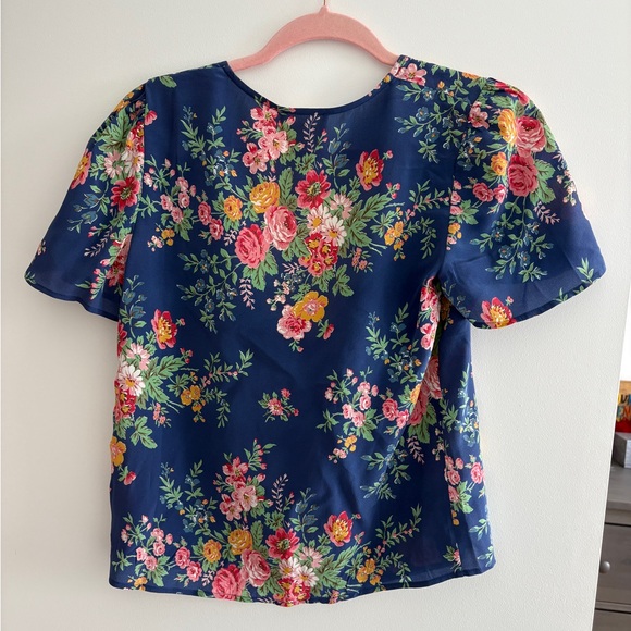 Sezane Eloine Blouse - Blue - Picture 3 of 4